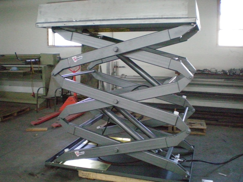 Stainless Steel Scissor Lift And Tilt Table – Superlift Material